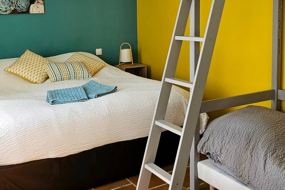 Chambre 1 gite a l'oree