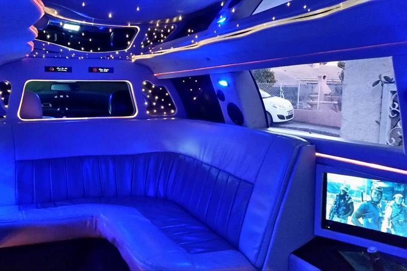 Intérieur limousine