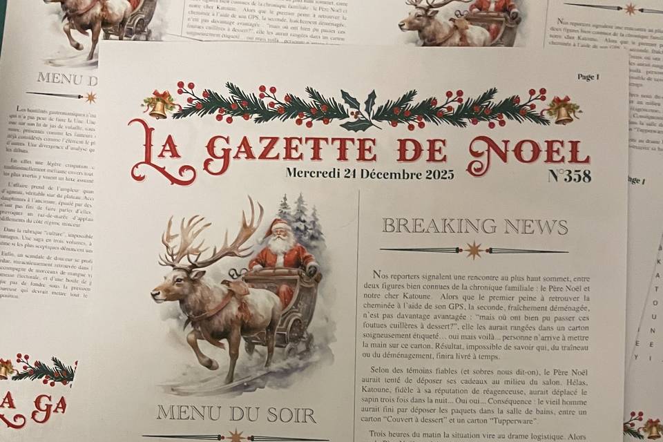 Menu original