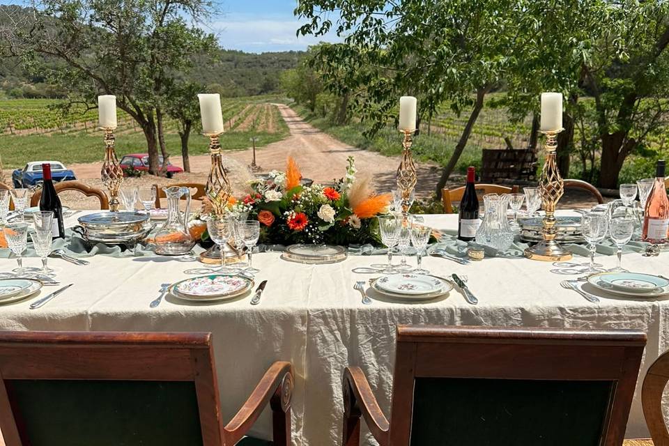 Table d'honneur