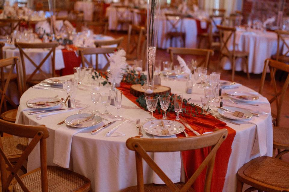 Décoration des tables