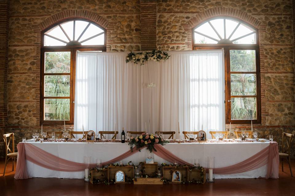 Table d'honneur