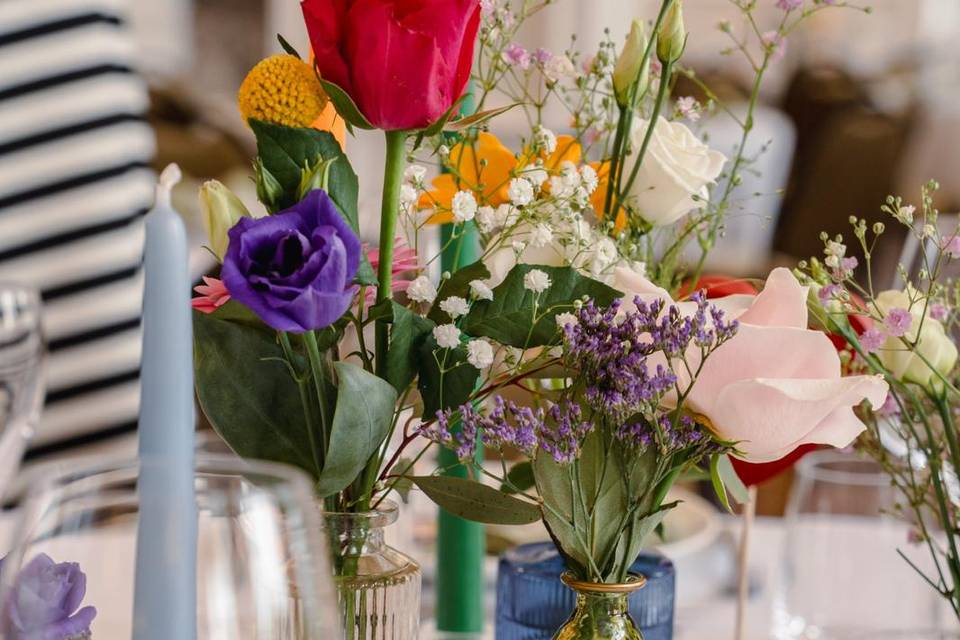 Mariage coloré