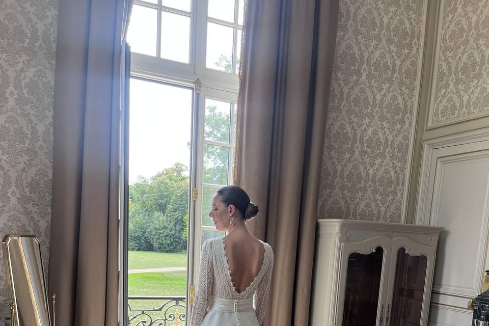 Maquillage et coiffure mariée