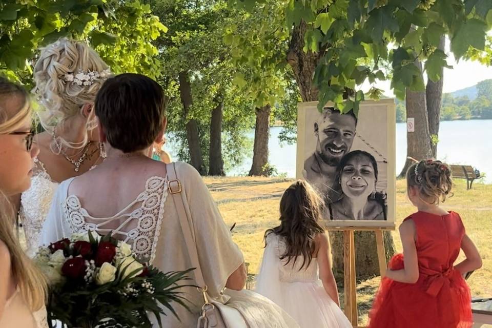 Mariage au bord de l’eau