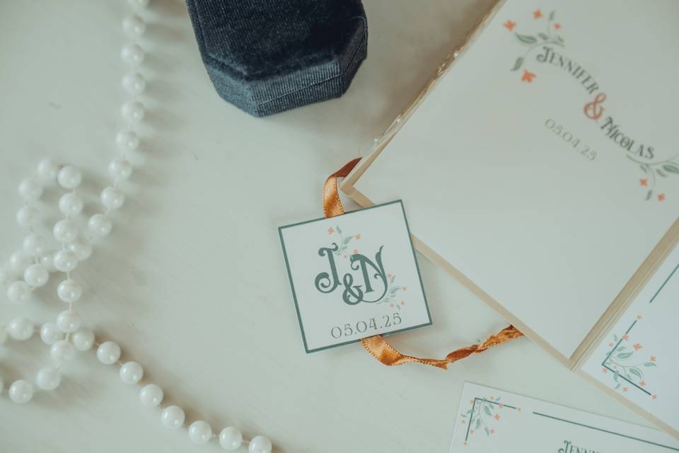 Création logo pour mariés