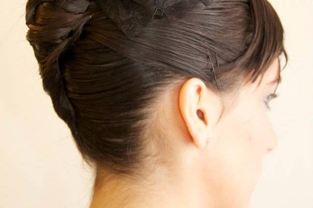 Chignon banane