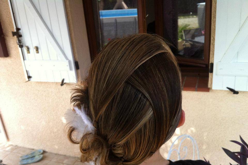 Chignon banane