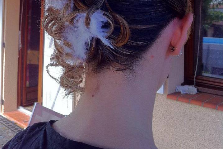 Chignon banane