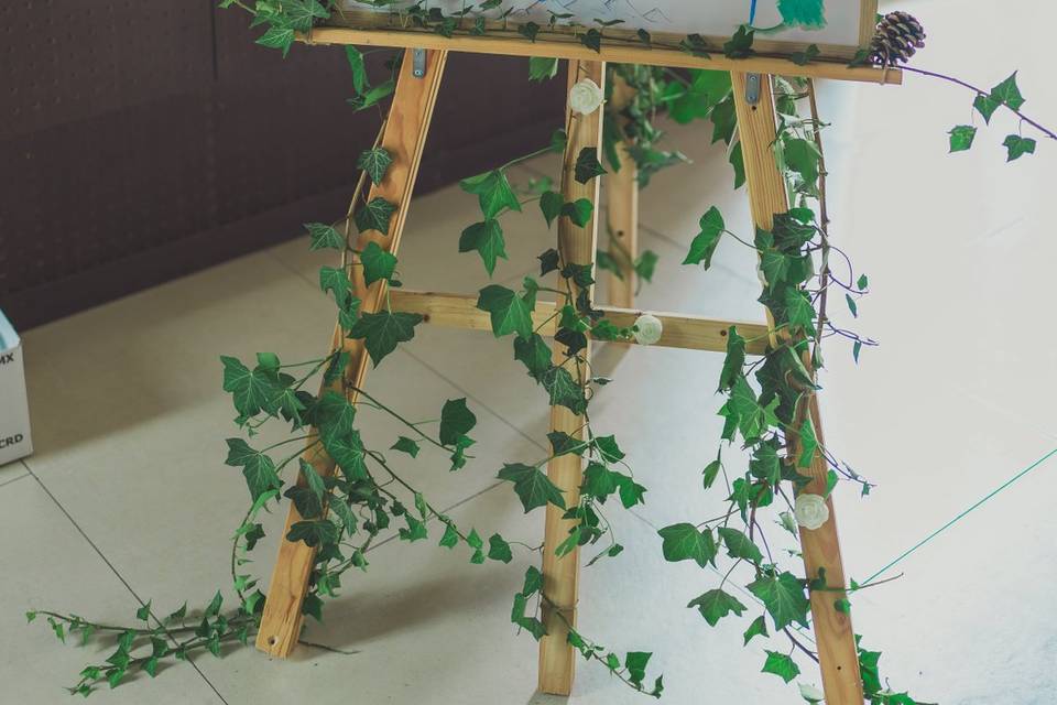 Plan de table thème forêt