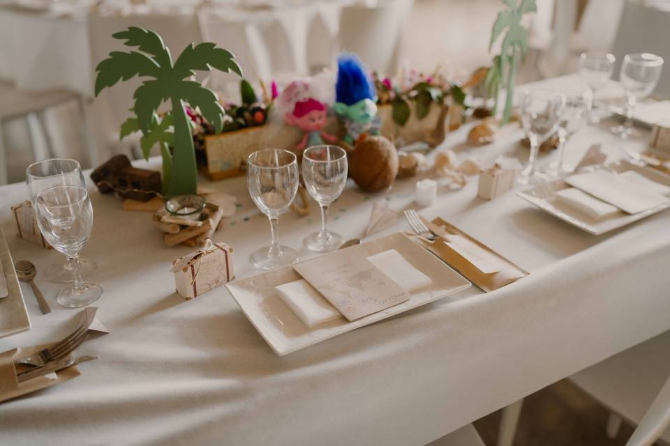 Menu, marque-place