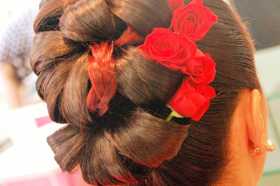 Chignon andalou