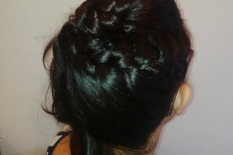 Chignon de coté