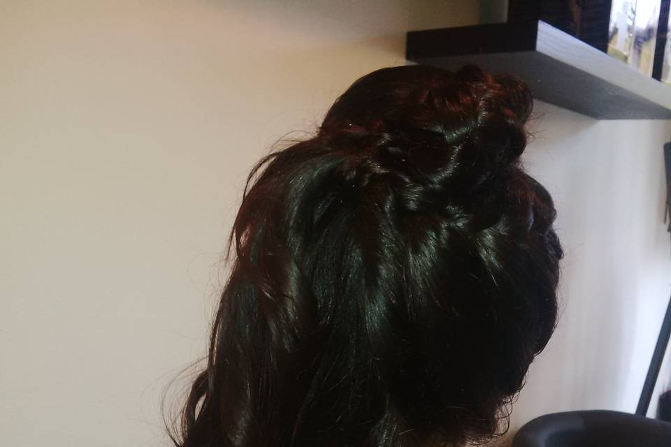 Chignon de coté