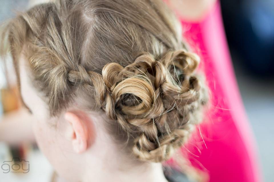 Chignon tresse