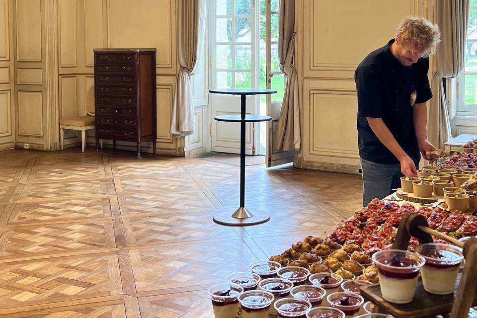 Déjeuner décoré