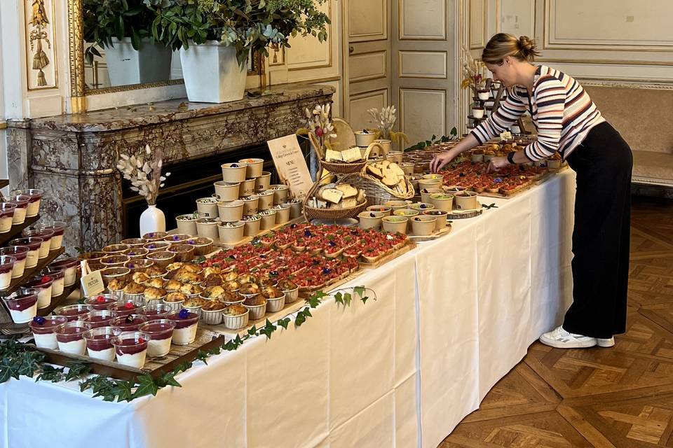 Déjeuner décoré