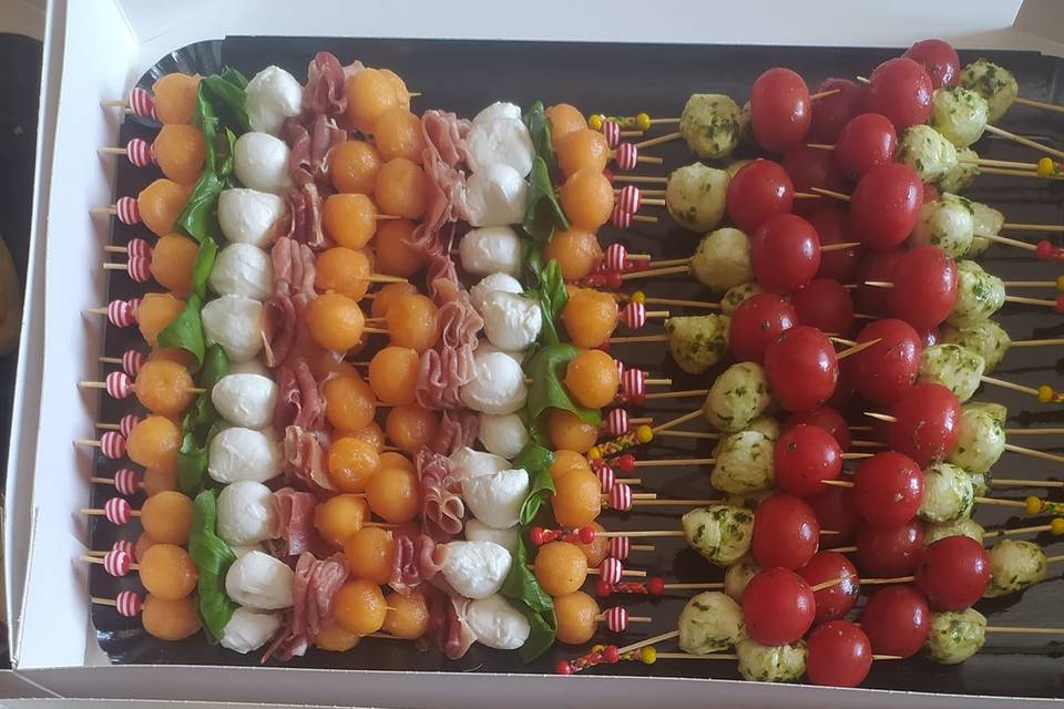 Brochettes..