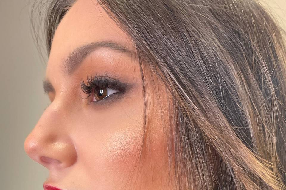 Maquillage tapis rouge