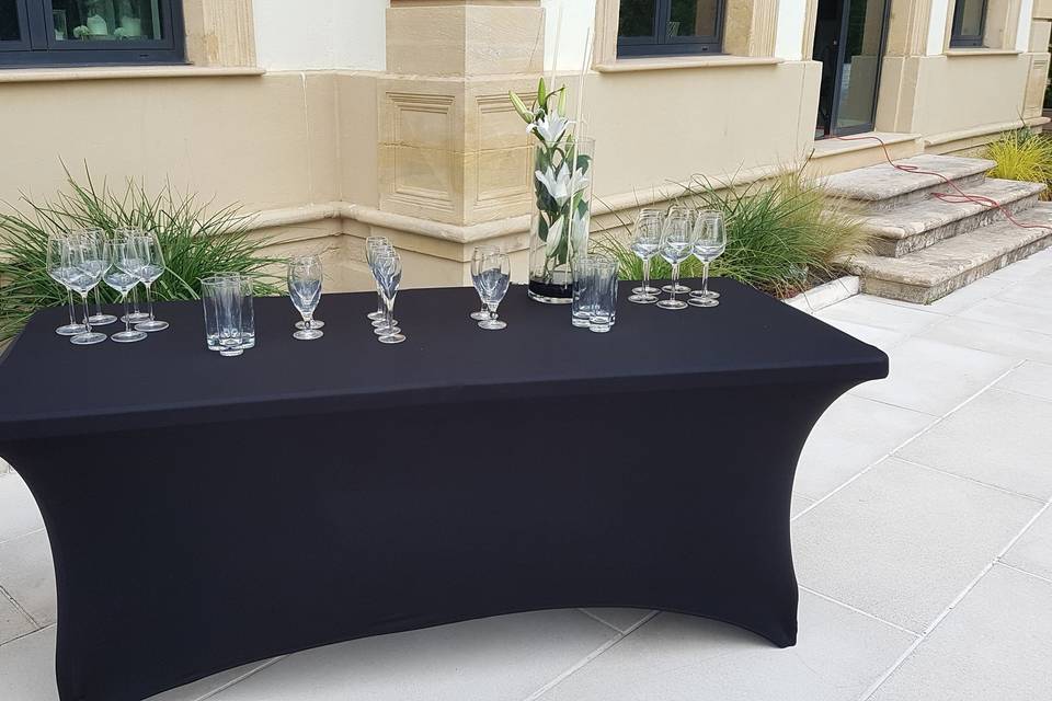 Location tables coktails