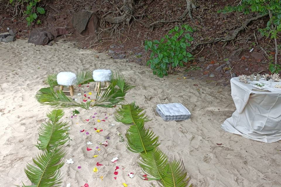 Décoration pour un très beau mariage