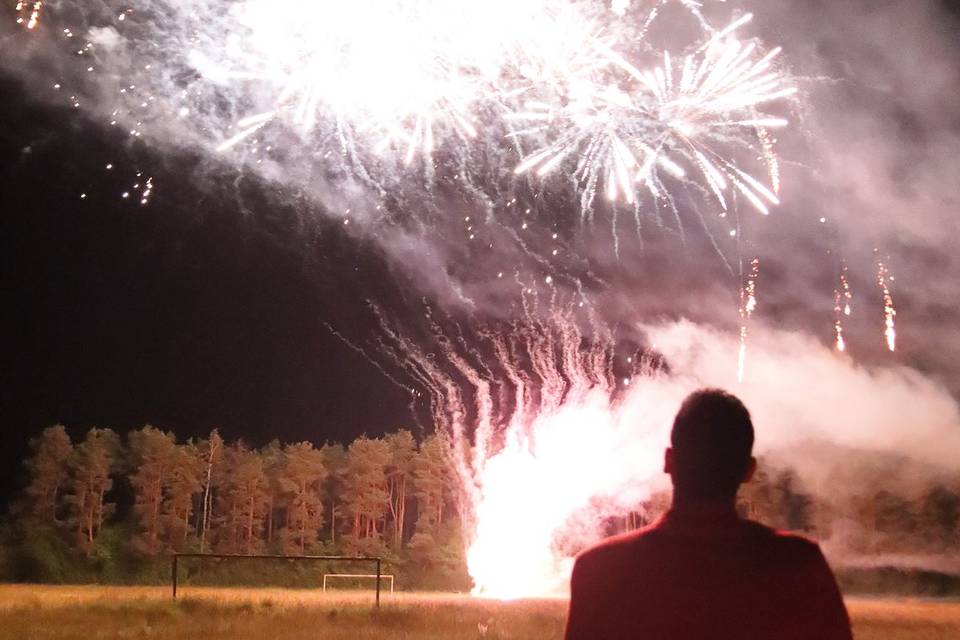 Finir avec un feu d'artifice