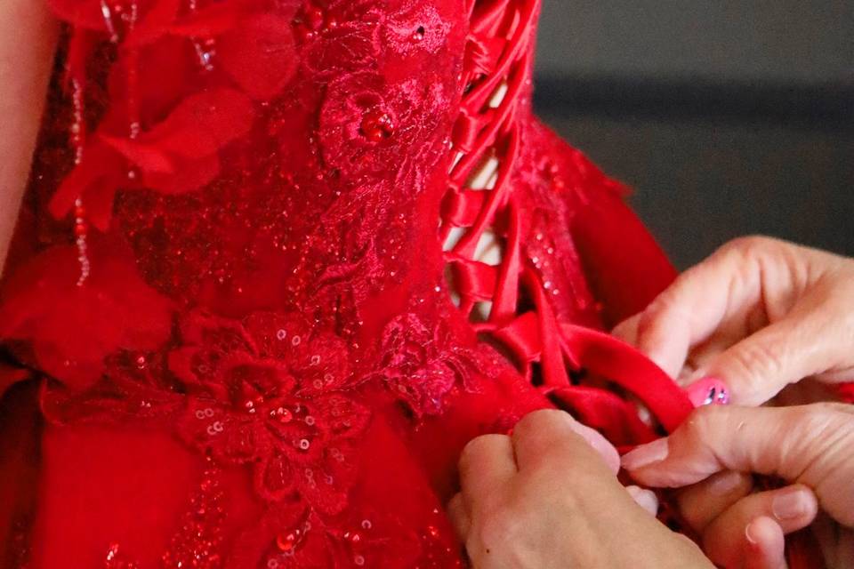 Mariage 2026, Robe Rouge