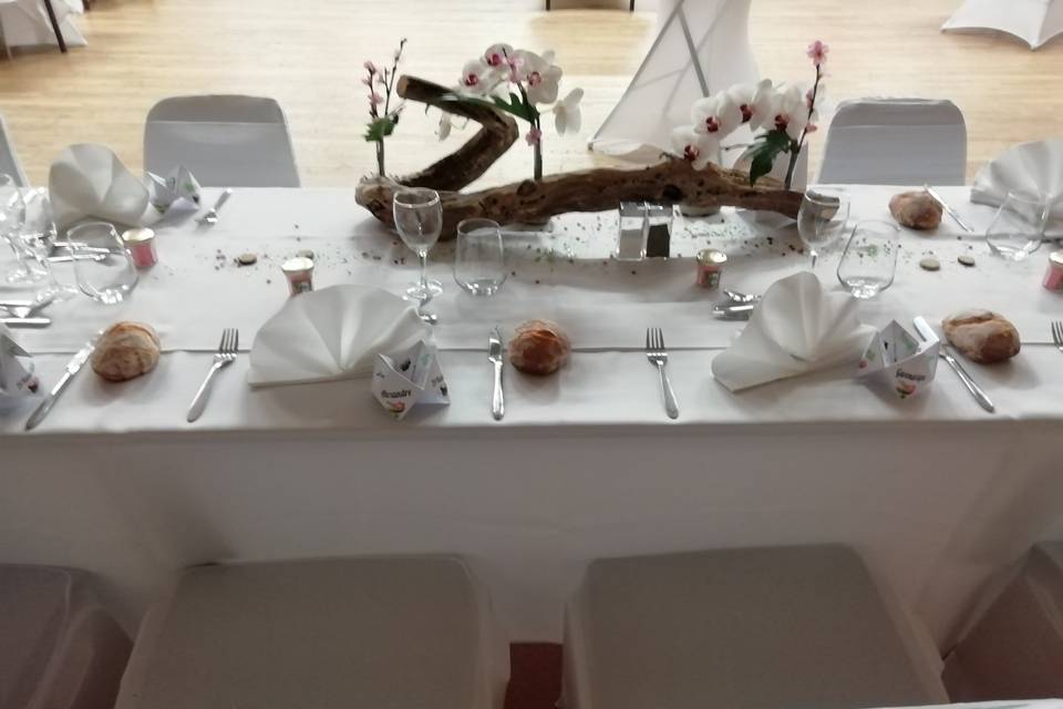 Table d'honneur