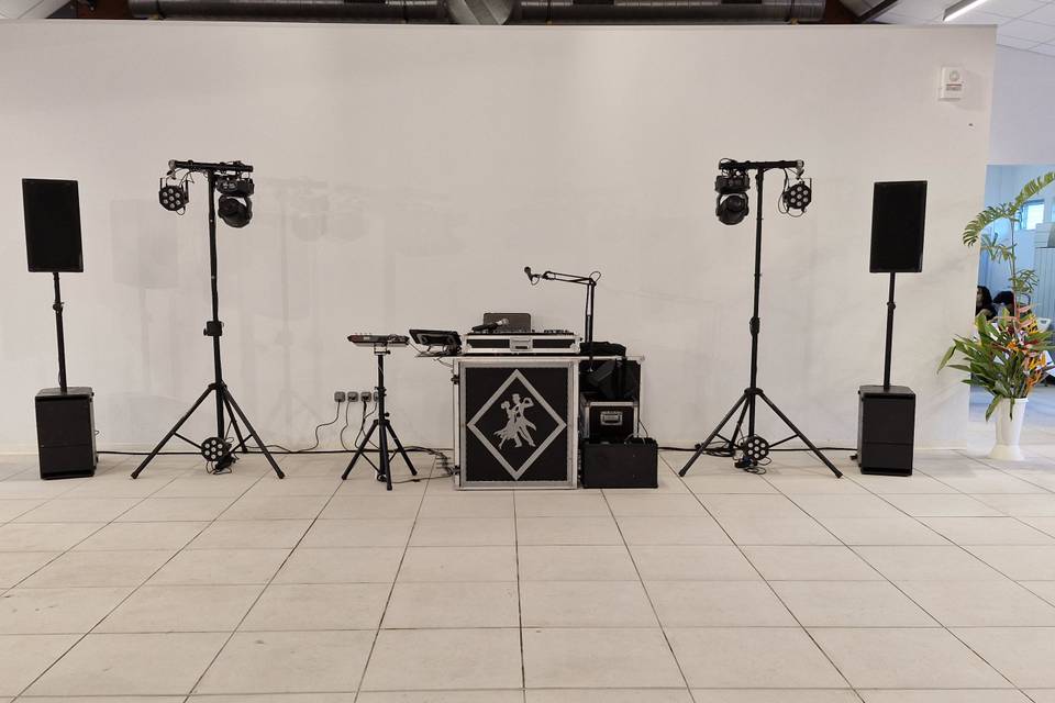 Setup à la salle des fetes de