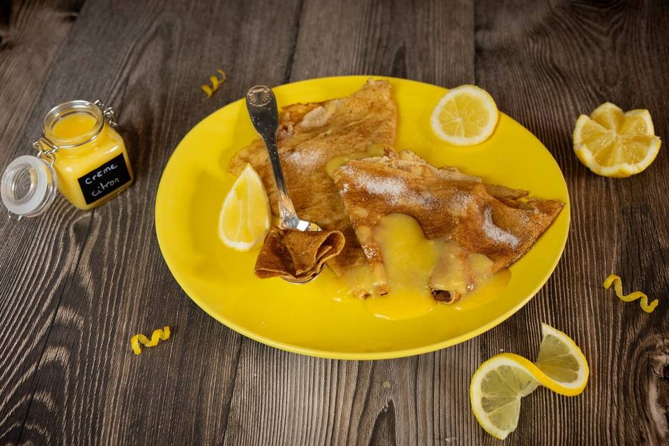 Crêpe crème citron