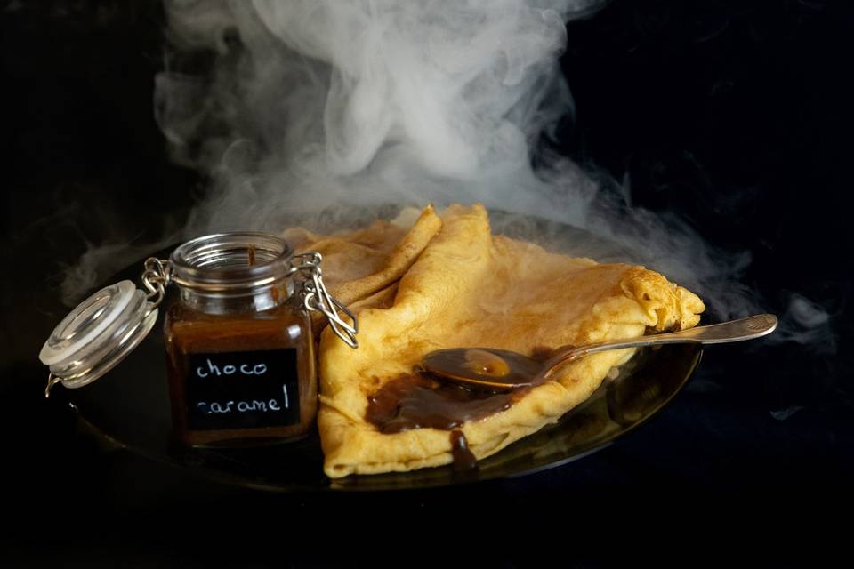 Crêpes choco caramel