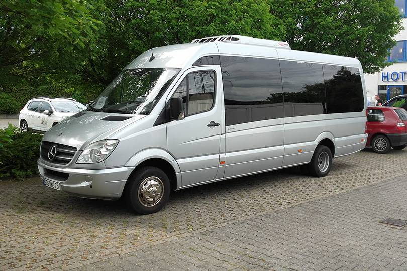 Intérieur petit minibus