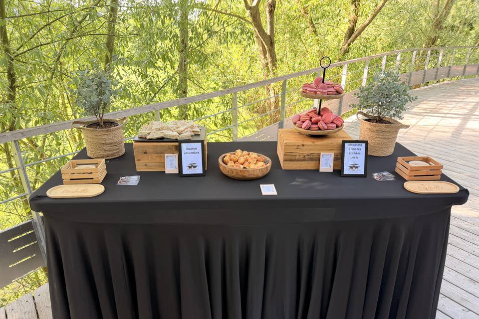 Buffet vin d'honneur