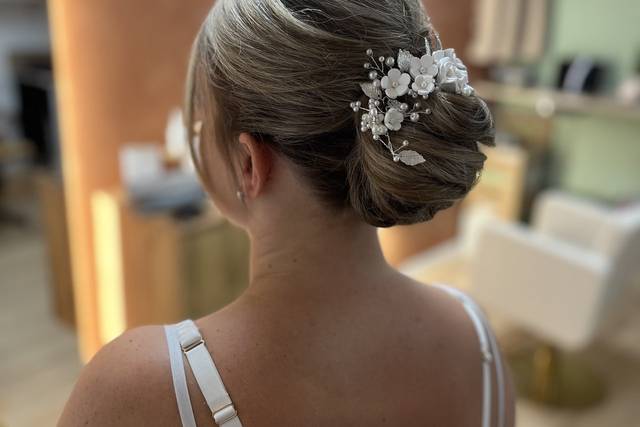 Chignon sophistiqué