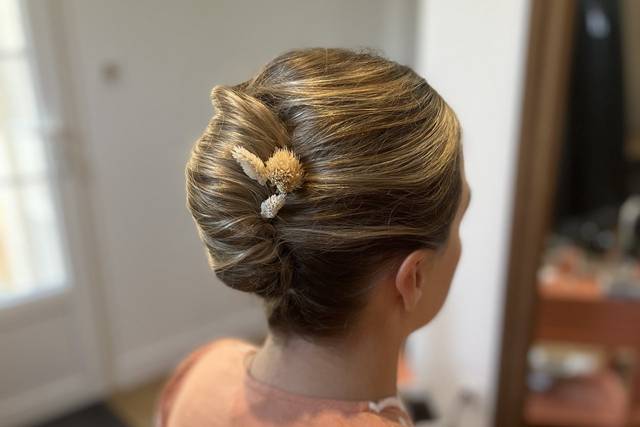 Chignon banane