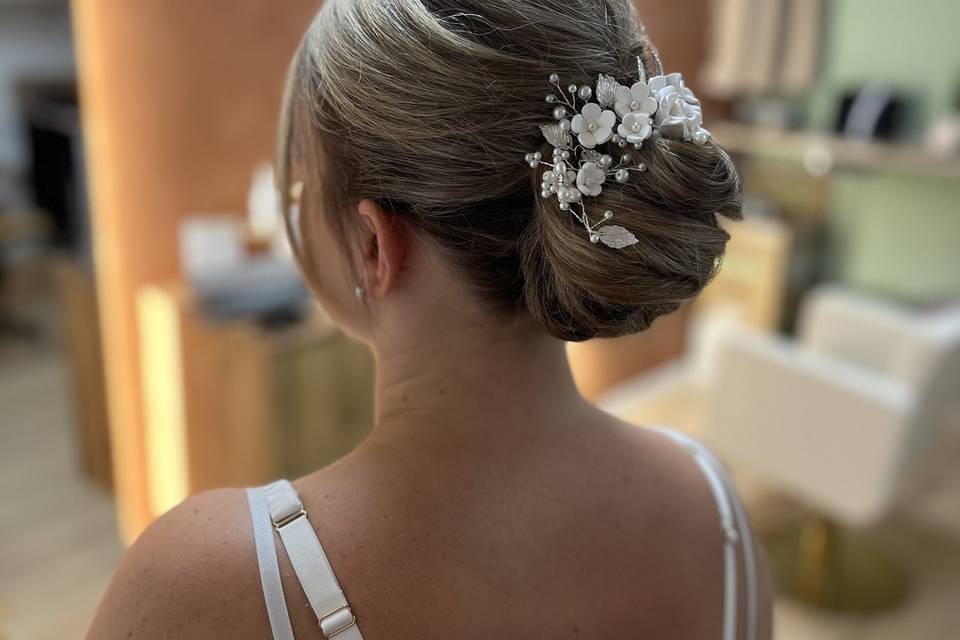 Chignon sophistiqué