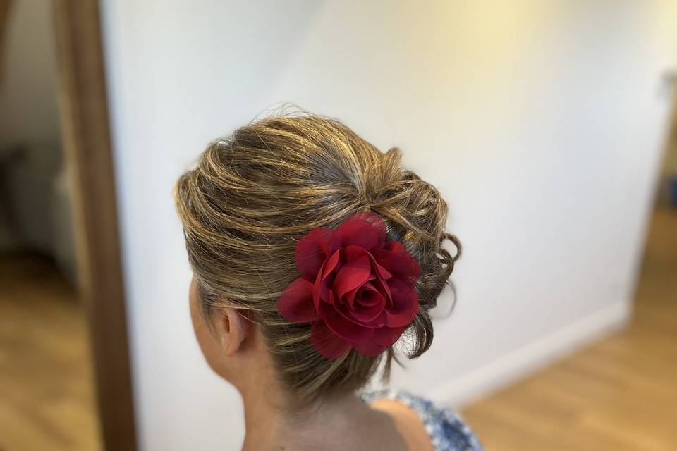 Chignon haut