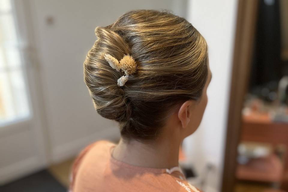 Chignon banane