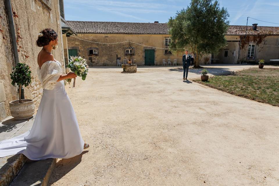 Arrivée de la mariée