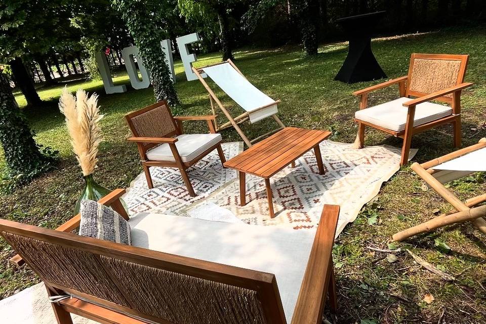 Location de salons de jardin