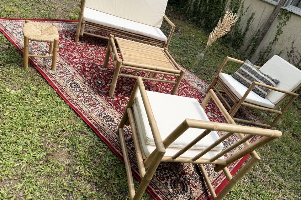 Location de salon de jardin