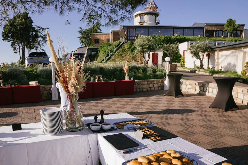 Buffet apéritif carrousel