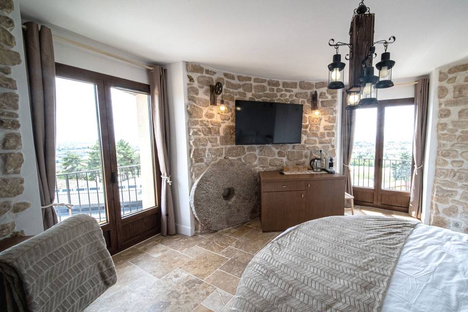 Chambre rustique