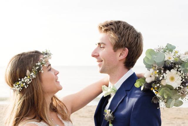Photos de couple à la plage