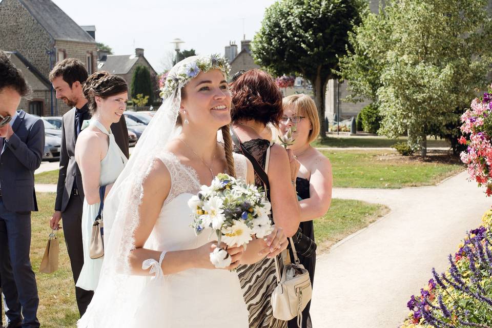 Arrivée à la mairie