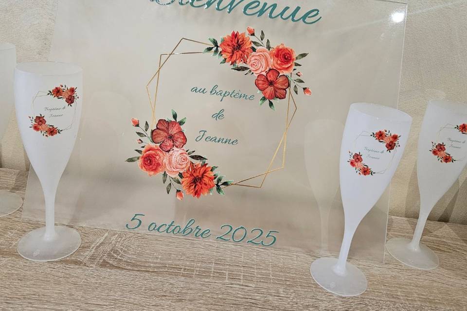 Panneau de bienvenue