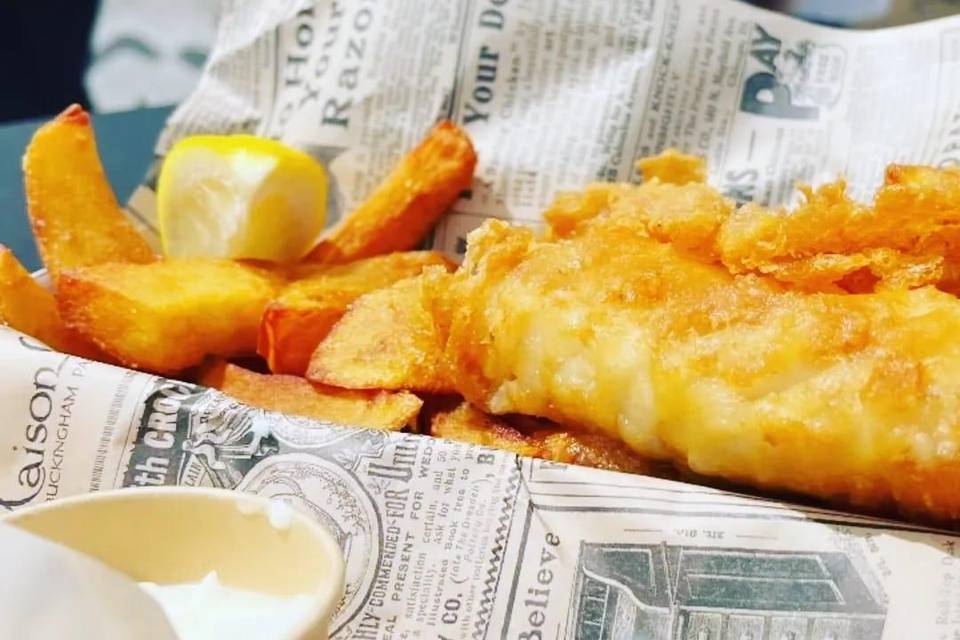 Notre fameux FISH & CHIPS