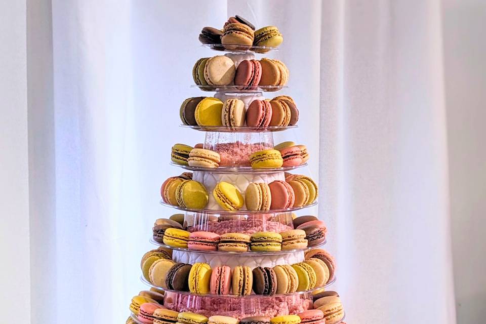 Pièce Montée de Macarons