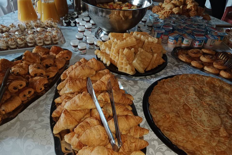 Brunch du lendemain coté sucré