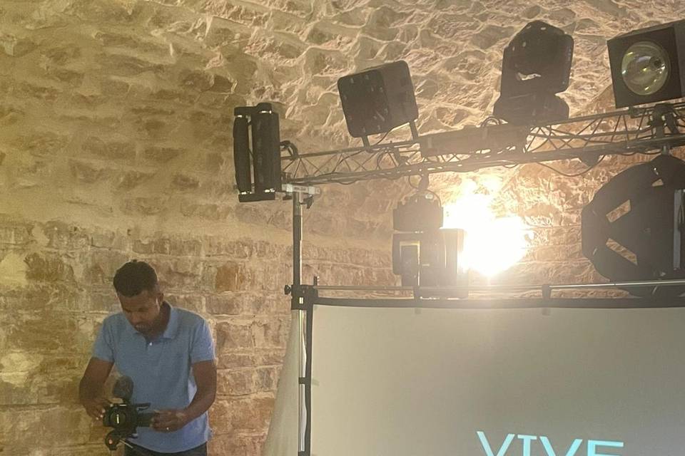 Rétroprojection du film
